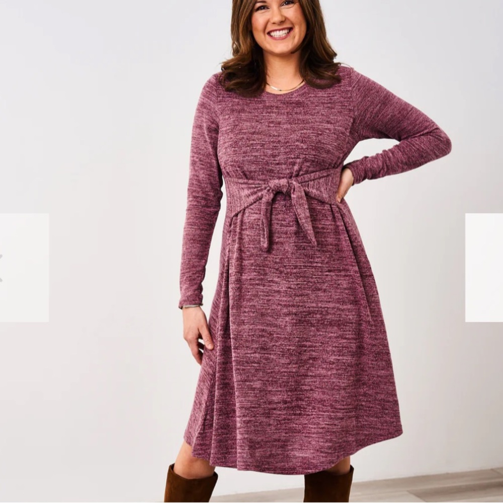 NWOT Latched Mama Sweater Nursing Dress size 1X